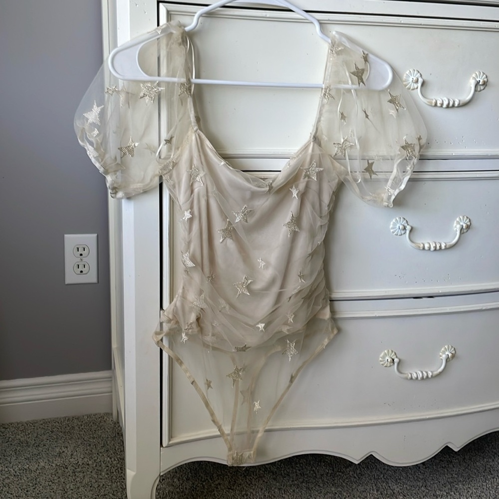 American Threads Short Sleeve Bodysuit